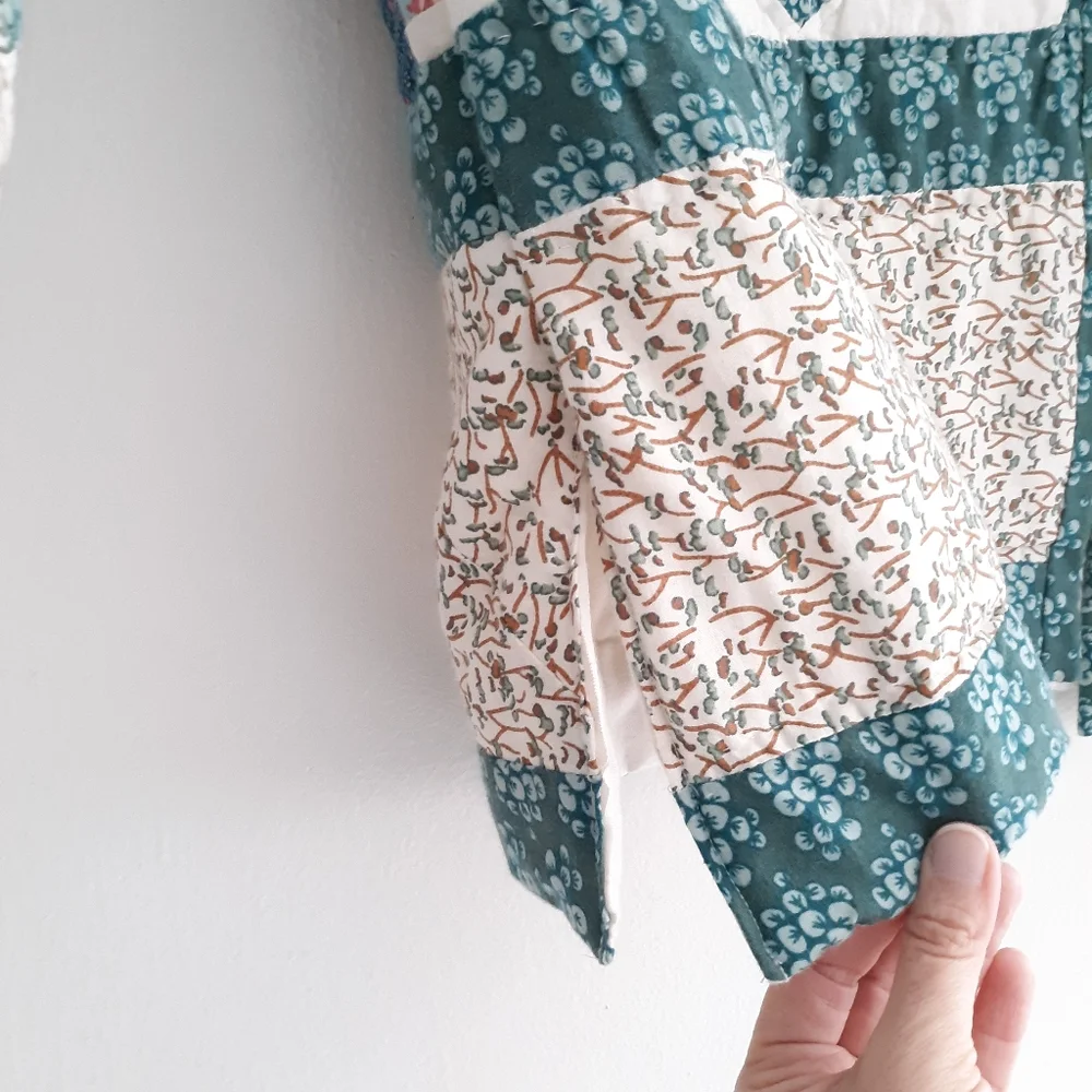 Quilted Handmade Vintage Style Jacket Shacket - Picture 7 of 7